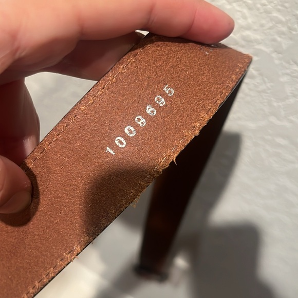 VELEZ Genuine Leather Belt size 34 - Picture 4 of 5